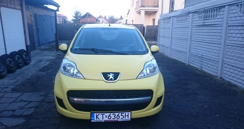 Peugeot 107 cena 11850 przebieg: 183000, rok produkcji 2009 z Tarnów małe 742